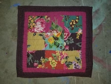 The Company Store "Vivian Patchwork Floral" 16" Pillow Cover