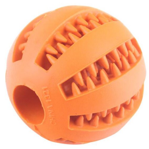 Pet Dog Toy Rubber Ball Funny Interactive Elasticity Dog Chew Tooth Cleaning ∠ - Picture 4 of 14