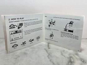 Nintendo NES Donkey Kong Classics Instruction Booklet, Manual ONLY, NO Game