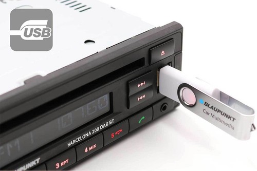 Blaupunkt USB DAB CD Bluetooth MP3 Autoradio für Volvo S60 S70 C70 V70 00-03 dun - Bild 7 von 10
