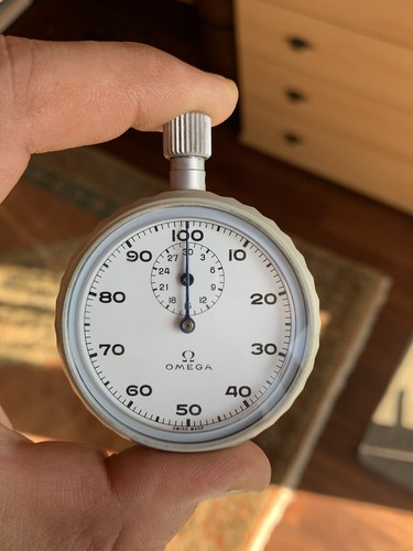 Vintage Omega Decimal Stopwatch 