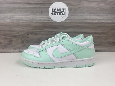 NEW Nike Dunk Low 'Mint Foam' White | FZ3534 100 Kid's Shoes