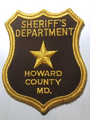 Howard County Maryland Sheriff Patch ~ RARE | eBay