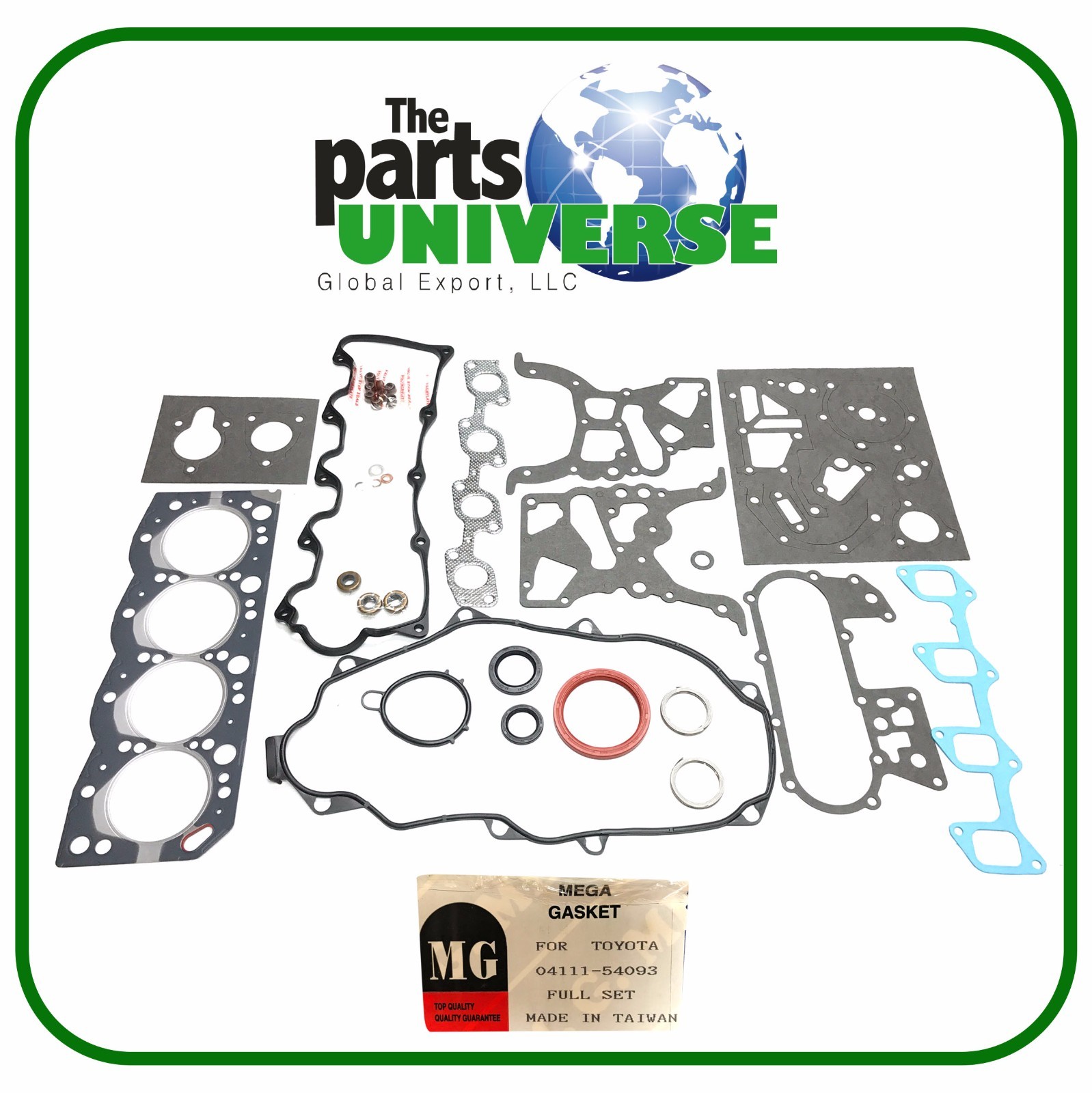 Mega Gasket Full Set For Toyota 3L 0411154094 eBay