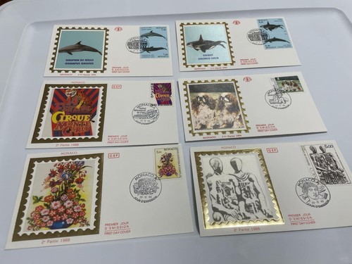 First Day Covers envelope lot 30 FDC from Monaco 1990s Monacoa MON30J - Picture 6 of 7
