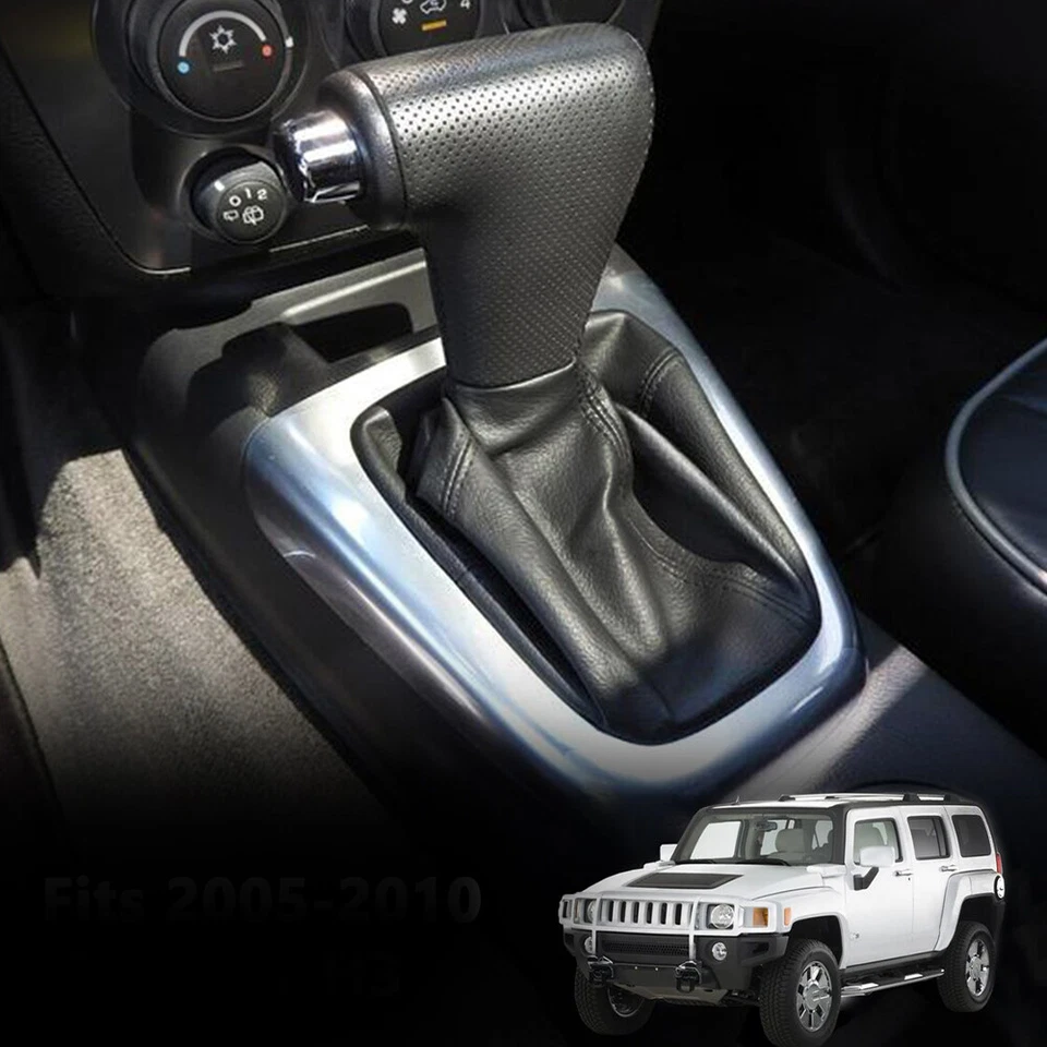 Para 2006 2007 2008 2009 2010 Hummer H3 cambio de repuesto bota de cuero sintético Foto 2 de 4