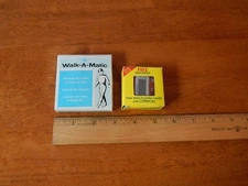 Pedometers [LOT of 2] Vtg Walk-A-Matic + CITRUCEL 2003 Digital ~ GlaxoSmithKline