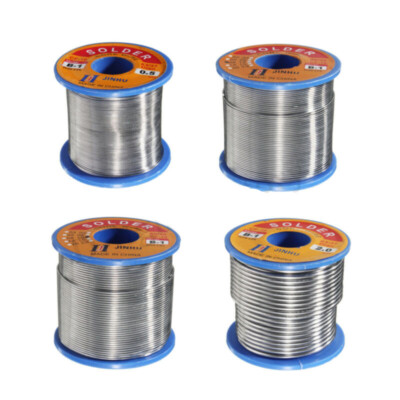 Lötbedarf 100g Lötzinn Lötdraht mit Flussmittel φ0.5- 1.5mm Lötdraht 100-500g