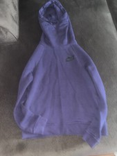 Nike Women's Rally Funnel Neck Pullover Hoodie Sweatshirt Purple - Size XS