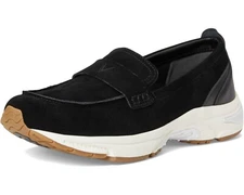 Vionic 23walk Loafer Walking Shoes Women size 7.5 Black Suede Flats NEW