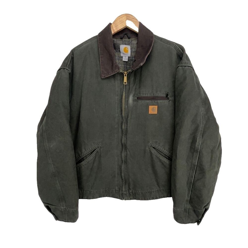 Carhartt Detroit Jacket Moss | eBay Carhartt Detroit Jacket Moss | eBay