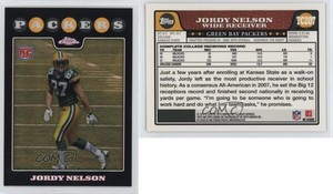 2008 Topps Chrome Refractor Jordy Nelson #TC207 Rookie RC