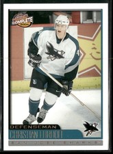 2003-04 Pacific Complete Christian Ehrhoff RC #554 San Jose Sharks