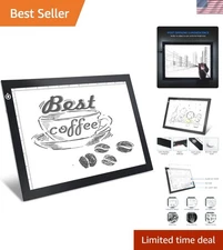 Dimmable A4 LED Art Light Pad - Portable Tracing Table for Artists and Designers
