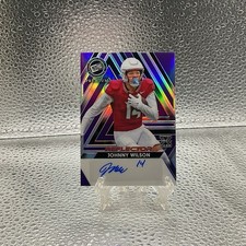 2024 Leaf Press Pass Johnny Wilson Rookie Reflector Autograph #5/15