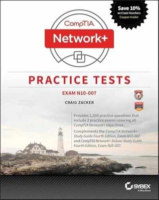 CompTIA Network+ Practice Tests: Exam - Paperback, by Zacker Craig - Good