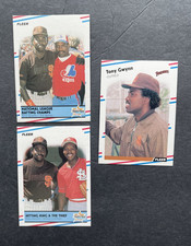 1988 Fleer Tony Gwynn 3 Cards (#585, #631, #634)