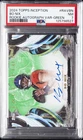 2024 TOPPS INCEPTION ROOKIE AUTO VARIATIONS GREEN BO NIX ROOKIE RC 128/150 PSA 7