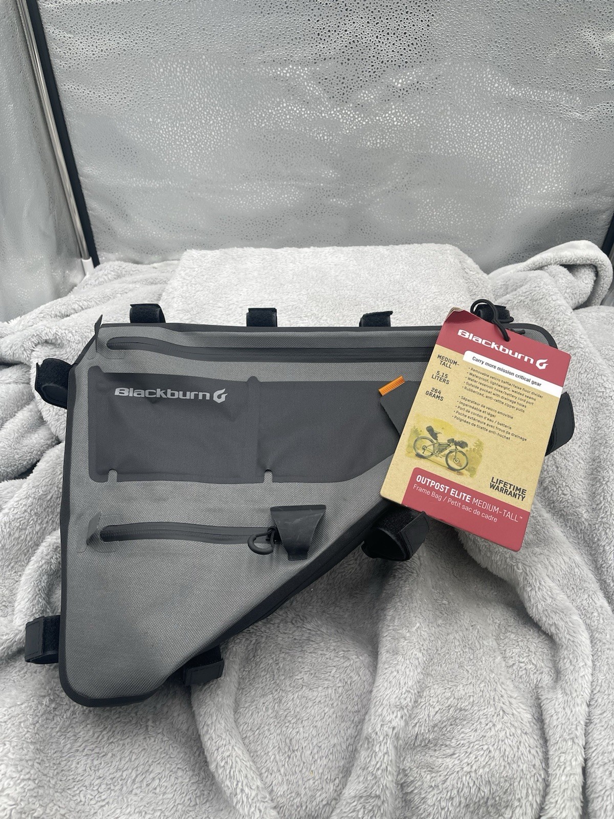 Blackburn Outpost Elite Frame Bag Medium Tall