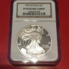 2006 West Point American Silver Eagle $1 NGC PF 69 Ultra Cameo Proof 1 oz .999