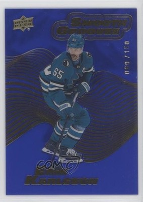 2022 Upper Deck Extended Series Smooth Grooves Sapphire /150 Erik Karlsson 1yj