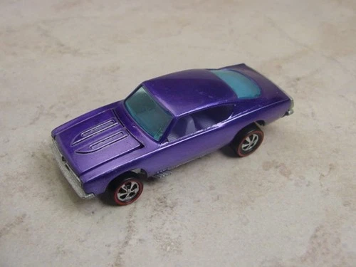 Restored Hot Wheels Redline - Custom Barracuda in Early Purple!! Free Shipping!!