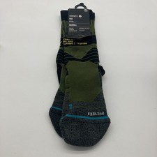 NWT STANCE Youth Large 3-5.5 Military Theme Fully Charged Kids Feel 360 Infiknit