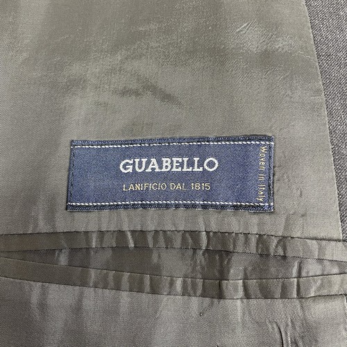 Principe Italy Made Sport Coat Mens 42R Gray Solid Guabello Lanificio Italy Wool - Picture 7 of 12