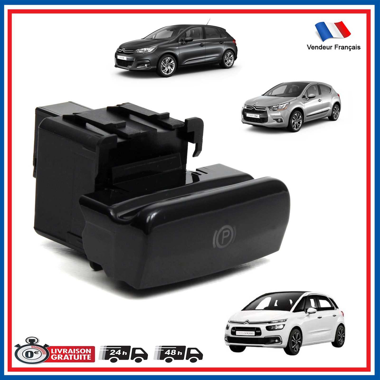 Commande de frein a main electrique 470703 résout le blocage de frein sur C4 Picasso
