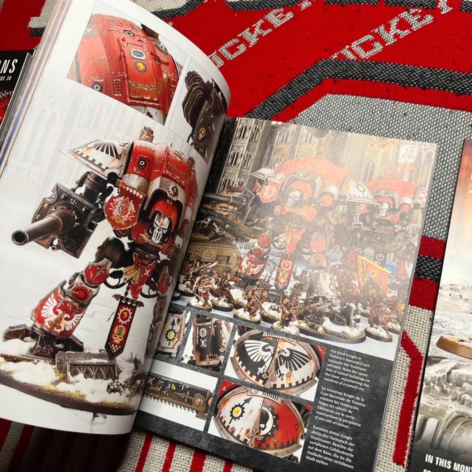 3x Vintage Warhammer Visions Books/Magazines image 7