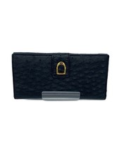 GUCCI Long wallet leather BLK men s From Japan