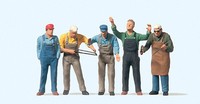 Preiser Spur 0 1:43 65332 Figurensatz Handwerker Neu Ovp