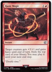 Haste Magic #140 Common Universes Beyond: Final Fantasy Magic: The Gathering