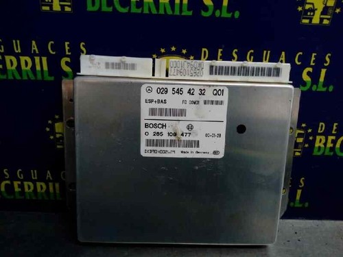 asr steuergerät MERCEDES-BENZ CLASE A W168 140 0295454232 becip1484786