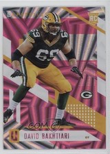 2017 Panini Unparalleled Pink David Bakhtiari #126 a8r