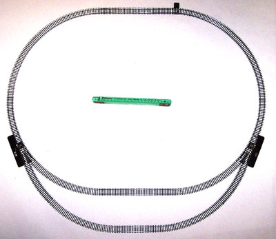 Schienenkreis TT Gleise 2 Handweichen Standardgleis PRIMA Starterset BTTB Zeuke