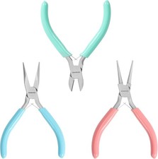 Jewelry Pliers Set, 3 Pack Jewelry Making Tool Kit jewelry Making Supplies