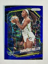 WNBA 2025 Prizm Diamond Miller ~Blue Velocity Prizm~ #27 Dallas Wings