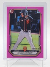 CARLOS GUTIERREZ 2026 BOWMAN PINK PAPER 1ST ROOKIE #BP-14 GIANTS /175 Q2754