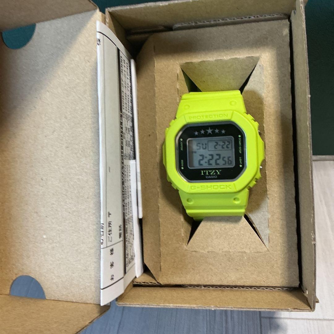 G-SHOCK GMD-S5610IT-3JR ITZY Lime Green Digital Mirror Used 2026 G-SHOCK GMD-S5610IT-3JR ITZY Lime Green Digital Mirror Used 2026