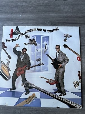 The Brothers Johnson Out Of Control Vinyl Record LP 1984 Funk Soul