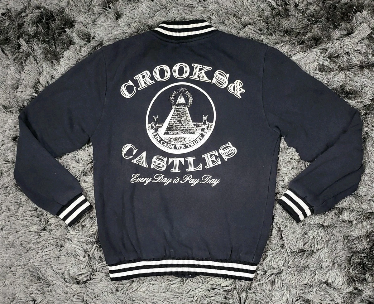 【美品】希少 Crooks & Castles ロゴスウェット XXL グレー Crooks & Castles Clothing for Men for sale | eBay