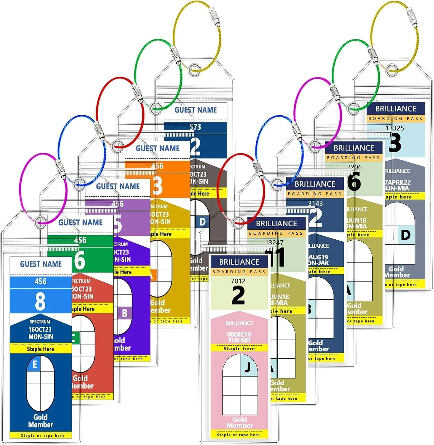 Tags Holder For Royal Caribbean & Celebrity Free Shipping