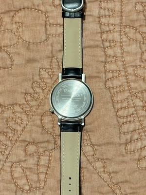 Tempus Fugit Ministry Silly Walks Mens Watch Cream Dial Leather New Battery