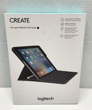 Logitech CREATE Backlit Keyboard Case for iPad Pro 9.7" Smart Connector Black