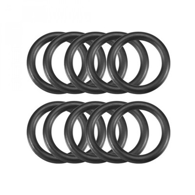 10 Pc 25mm x 3.5mm Black Rubber O Rings Oil Seals Gaskets #fv