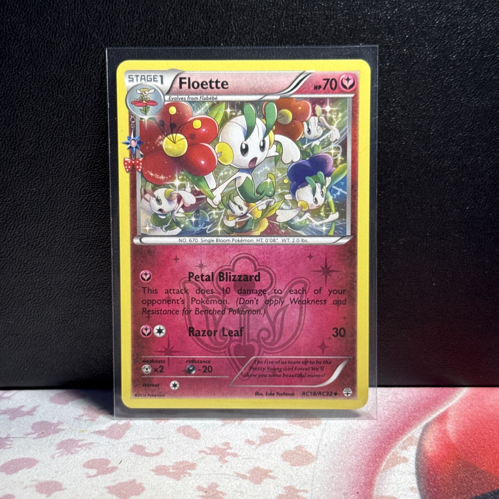 Floette RC18/RC32 Generations Pokemon Card NM