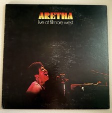 Aretha Franklin Live At Fillmore West SD 7205 LP Vinyl Gatefold VG+