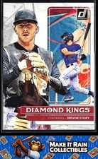 Trevor Story 2022 Donruss Diamond Kings #29 Colorado Rockies Baseball