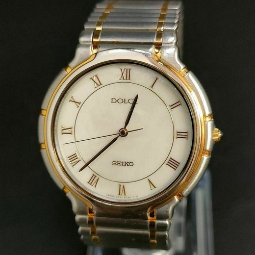 SEIKO Dolce Conchiglia Bianca Oro Quarzo - Foto 2 di 8